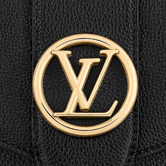 INDISPONÍVEL ❤️ Sienne Doré Noir Gold Grain Calf Leather Black